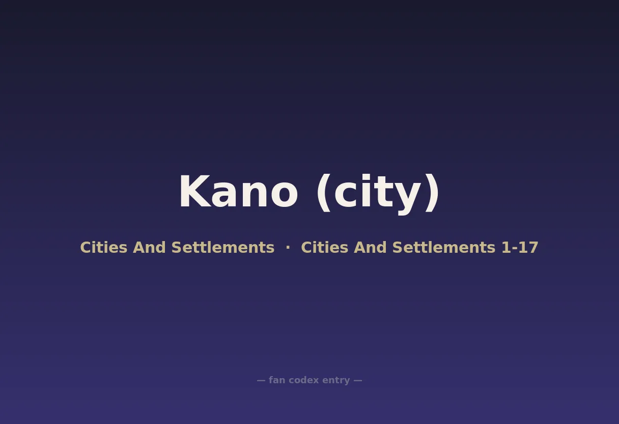 Kano (city)