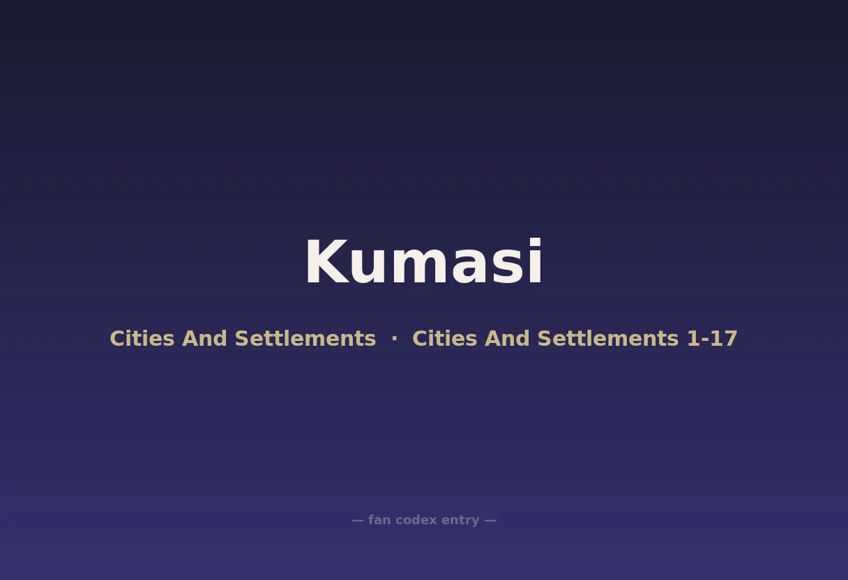 Kumasi